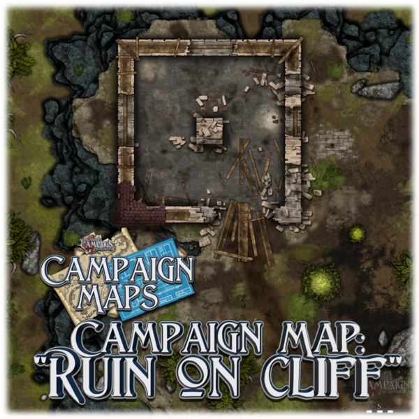 Campaign Map - Ruin on cliff