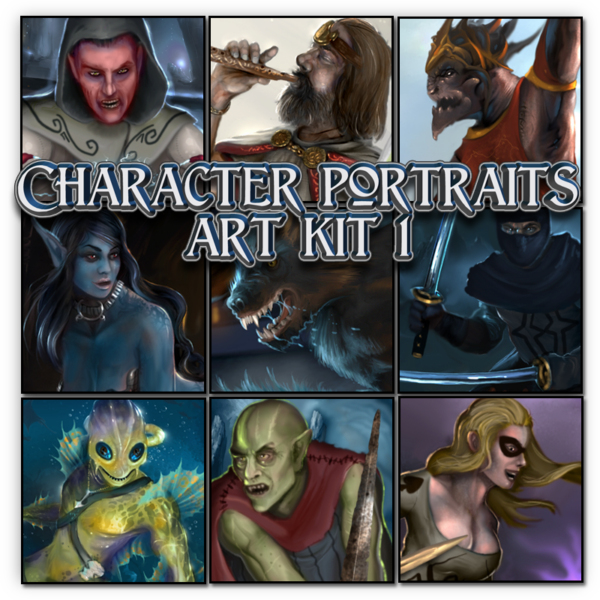 GMC - Character Portraits art kit 1