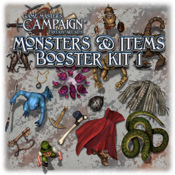 Monsters & items booster kit 1