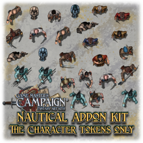 Nautical addon kit - Character tokens only
