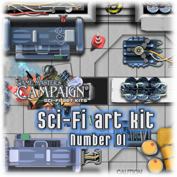 GMC - Sci-Fi art kit number 01