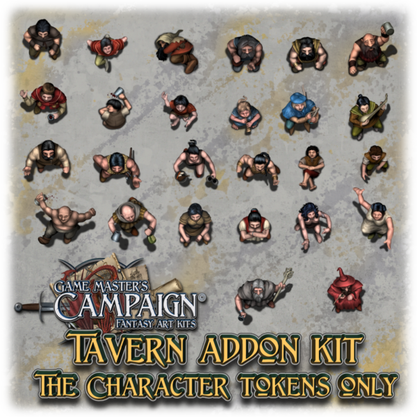 Tavern addon kit - Character tokens only