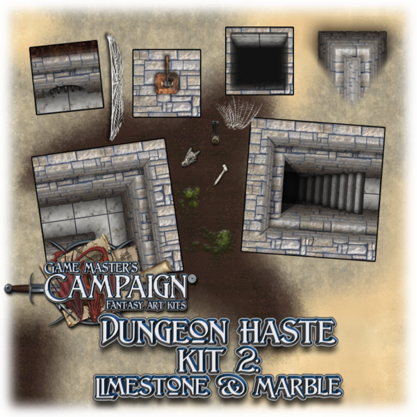 Dungeon haste kit 2 - Limestone & Marble